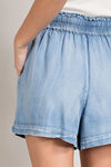 Chambray shorts