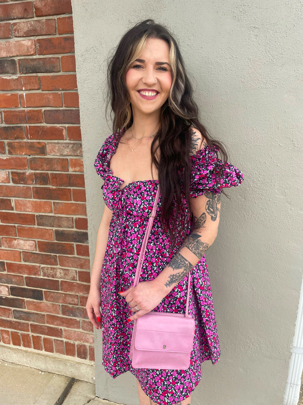 Buddy Love Rose Print Dress