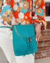 HOBO- Fern Crossbody Aqua
