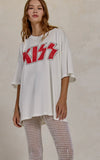 KISS Glitter Logo Tee