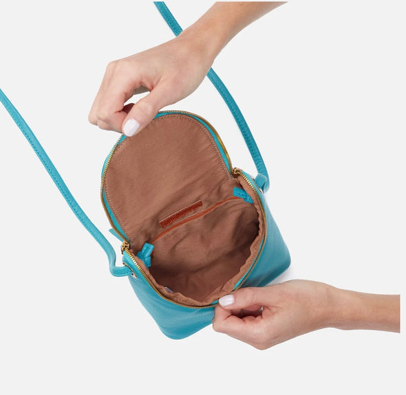 HOBO- Fern Crossbody Aqua